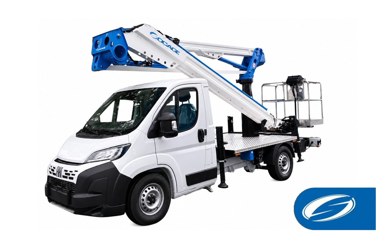 Camion con cestello compatto 16A